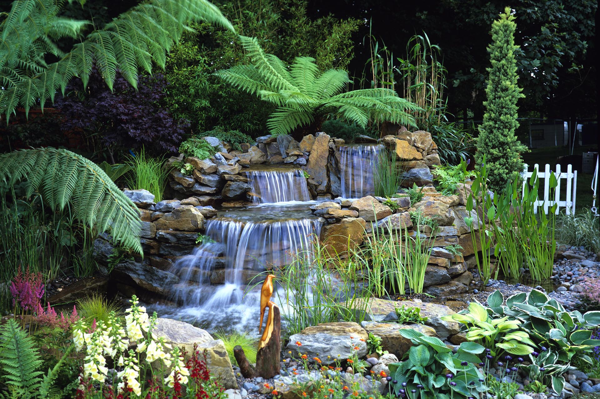 Golden Waterfall